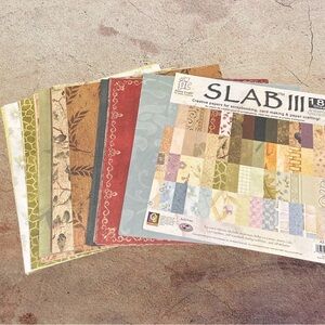 SLAB III Scrapbooking Paper Pack-200 sheets